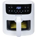 KitchenMi Airfryer 6 lt Beyaz Fritöz