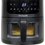 KitchenMi Airfryer 6 lt Siyah Fritöz