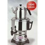 Kitchenware Seçil Home Seçil 50 Bardak Elektrikli Semaver 4,5 Lt Çelik Yapı Ev-Inşaat- Ofis Uyumlu - Güzel Bir Çay Zamanı