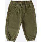 Kitikate Organik Gabardin Bebek Pantolon Yeşil - 6 - 9 Ay