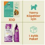 Kito Fresh 2.5 kg 10 Adet Levrek Etli Yavru Köpek Maması