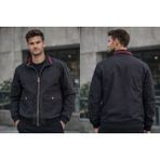 Kiton Bahar ve Yazlık Erkek Ince Mont - Siyah - 2XL