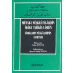Kitsan Yayınevi Miftah-u Müşkilat'il-Arifin Adab-u Tariki'l-Vasilin