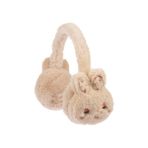 Kitti Arıcı Store Yeni Sezon Kız Çocuk Kışlık Bej Rengi Peluş Kulaklık - Standart