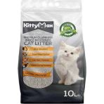 Kittymax Naturel Kokusuz Bentonit Kalın Kedi Kumu 10 Lt