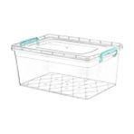 Kivi Home 6 No Maxi Box Şeffaf Plastik Saklama Kabı Kutusu 20 Litre 32/48/20 Ölçülerle Çok Amaçlı Kullanım