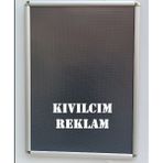 Kıvılcım Plastik ve Reklam Ürünleri 11 Adet B2 Ölçü 50X70CM Alüminyum Açılır Kapanır Rondo Çerçeve