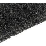 Kıvırcık Halı Paspas 14 mm Renk Gri 1,20 x 7 Metre Su Emici Iş Yeri Apartman Kaymaz - 0,75 cm x 1 m