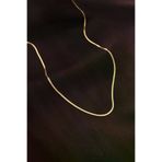 KIVORA HarmonyAura Çelik Gold Renk 60 cm İnce İtalyan Zincir Kolye SBJBKO6227