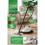 Kiwi 2000 W 5 Bar Buharlı Temizlik Makinesi Buharlı Toz Alma Fırçası Turbo Döner Başlık Buharlı Temizleyici Ksc- 4224