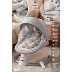 Kiwi Dolly 2in1 Otomatik Sallanan Kademe Ayarlı Beşik ve Anakucağı
