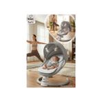 Kiwi Dollyplus 2in1 Otomatik Sallanan Kademe Ayarlı Beşik ve Anakucağı - Gri