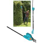 Kiwi Garden 450 W Teleskobik Dal Budama Makinesi Akülü Elektrikli Asimetrik Bıçaklar ile Profesyonel Kullanım