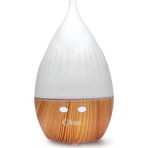 Kiwi KAH-6616 Ultrasonik Aroma Difüzörü, 120ml Su Haznesi, USB Type-C, 7 Renkli RGB LED, Ahşap Görünümlü, Uçucu Yağ Dahil