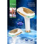 Kiwi KEP-6837 Ipl Lazer Epilasyon Aleti Safir Buz Başlık | 9 Güç Seviyesi & SHR Modu