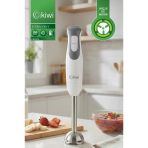 Kiwi KHB-4416 Paslanmaz Çelik Bıçaklı El Blenderi | 350 Watt & Sessiz Motor & 2 Hız Ayarı