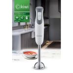 Kiwi KHB-4416 Paslanmaz Çelik Bıçaklı El Blenderi | Sessiz Motor & 2 Hız Ayarı - Beyaz