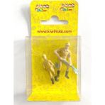 Kiwi Maket Isci Figuru Cift 4Cm