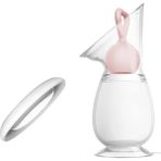 Kiwibaby Manuel Göğüs Pompası 100 ml – Yumuşak Silikon, Ergonomik Sessiz Tasarım, BPA’sız ve Konforlu Kullanım