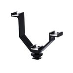 Kiwifotos VB-125 3'lü Flaş Tutucu V-Bracket