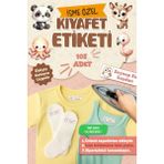 Kıyafet Etiketi - Okul Kıyafetlerine Kişiye Özel 30 Saniyede Kolay Uygulama Yıkanabilir - Hayvanlar - Çok Renkli - Kumaş Etiketi - 40x13mm