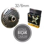 Kıyma Makine Ayna Bıçak Takım 32/6 Mmm