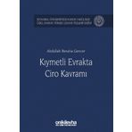 Kıymetli Evrakta Ciro Kavramı - Abdullah Revaha Gencer