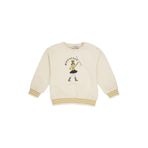Kız Bebek Bej Sweatshirt 0-6 Ay (56-62 cm)