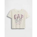 Kız Bebek Beyaz Gap Logo Grafik T-Shirt - 12 - 18 Ay