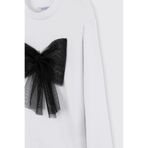 Kız Bebek Beyaz Sweatshirt 5 Yaş (110 cm)