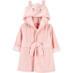 Kız Bebek Bornoz Pembe - 0 - 9 Ay
