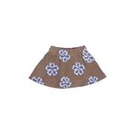 Kız Bebek Çiçek Desenli Camel Etek 0-6 Ay (56-62 cm)