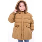 Kız Bebek Çocuk Mont 51284 - Kahve - 3 Yaş