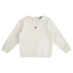 Kız Bebek Ekru Sweatshirt 0-6 Ay (56-62 cm)