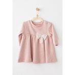 Kız Bebek Elbise Dress Casual AC26203 - 6 - 9 Ay - Pembe