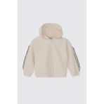 Kız Bebek Fermuarlı Ekru Sweatshirt 0-6 Ay (56-62 cm)