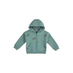 Kız Bebek Fermuarlı Yeşil Sweatshirt 0-6 Ay (56-62 cm)