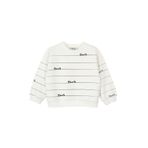 Kız Bebek Fiyonk Desenli Ekru Sweatshirt 2 Yaş (92 cm)
