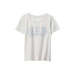 Kız Bebek Gap Logo Grafikli T-Shirt Gri