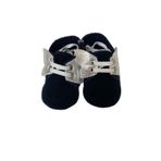 Kız Bebek Kanat Detaylı Patik, SİYAH, 18