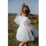 Kız Bebek Kız Çocuk Doğum Günü Parti Düğün Elbise Tüllü Tütü Astarlı Çocuk Giyim Bebek Giyim
