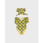 Kız Bebek Mayo Çabuk Kuruyan Tam Likralı 2 Parça Set