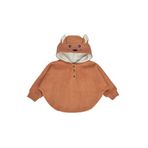 Kız Bebek Nakış Detaylı Kiremit Sweatshirt 6-12 Ay (68-74 cm)