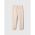 Kız Bebek Pembe Gap Logo Kalp Desenli Pull-On Jogger Fleece Eşofman Altı - 12 - 18 Ay