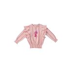 Kız Bebek Pembe Sweatshirt 6-12 Ay (68-74 cm)