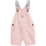 Kız Bebek Salopet Şort - Pembe - 18 Ay
