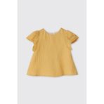 Kız Bebek Sarı Müslin Bluz 0-6 Ay (56-62 cm)