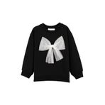 Kız Bebek Siyah Sweatshirt 4 Yaş (104 cm)