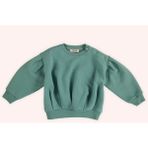 Kız Bebek Yeşil Sweatshirt - Mat Yeşil - 2 Yaş