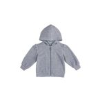 Kız Bebek Yumuşak Dokulu Fermuarlı Mavi Sweatshirt 2 Yaş (92 cm)